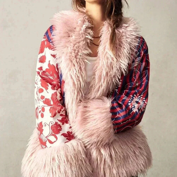 Multicolor Casual Women's Vacation Woven Long Sleeve Regular Jacket - Picture 4 of 8